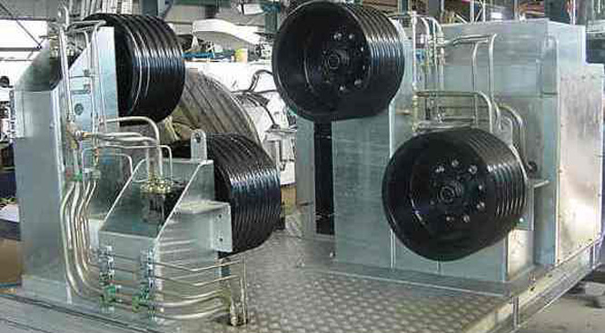 Ozzy Cranes's Bull Wheel Tensioning Unit
